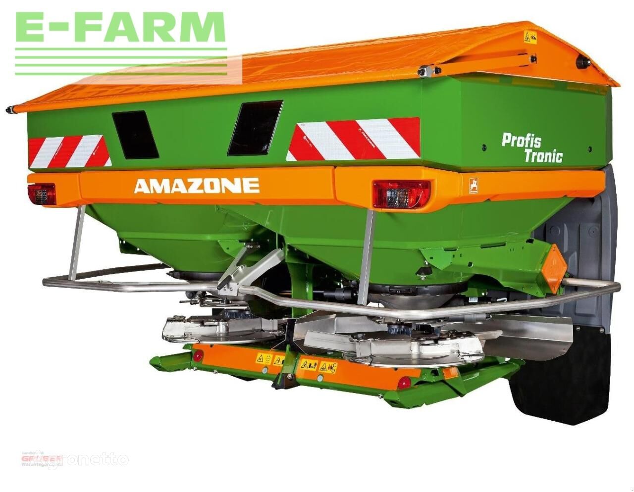 Amazone za-ts profis tronic 2000  mounted fertilizer spreader