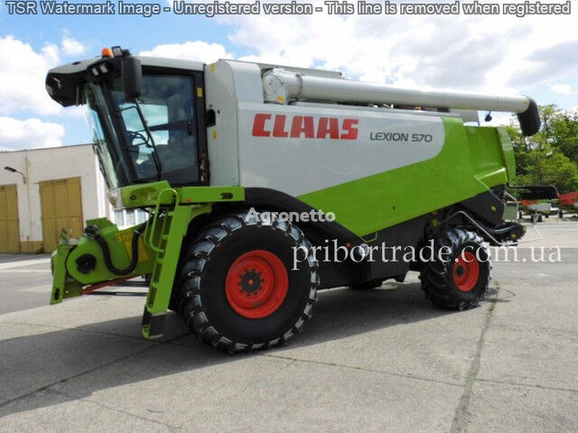 Claas Lexion 570 OTSROChKA ZVONITE_050_699`78`7 3 forage harvester