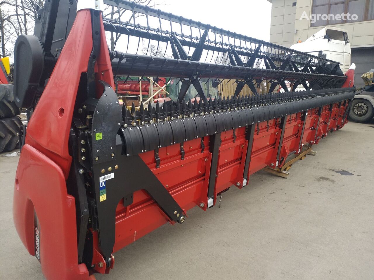 new Case IH 3020 grain header