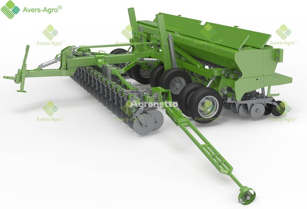 new Mechanical stubble seeder Green Plains 1500 with disc coulters a mechanical seed drill