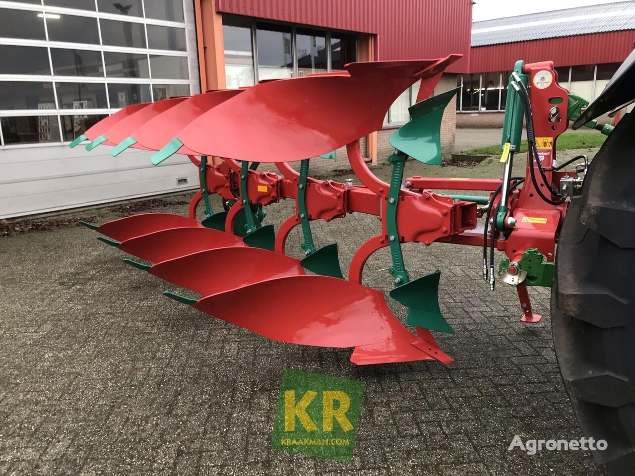 new Kverneland 150B reversible plough