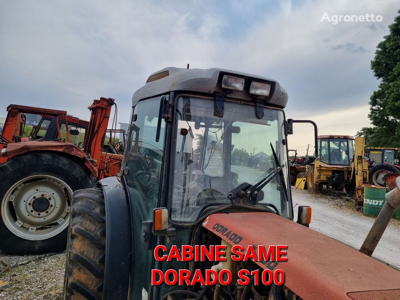 SAME Cabine DORADO S100 for wheel tractor