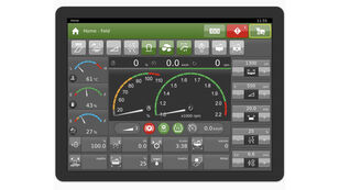 X-Touch 12 dashboard for Krone BigX 780 forage harvester