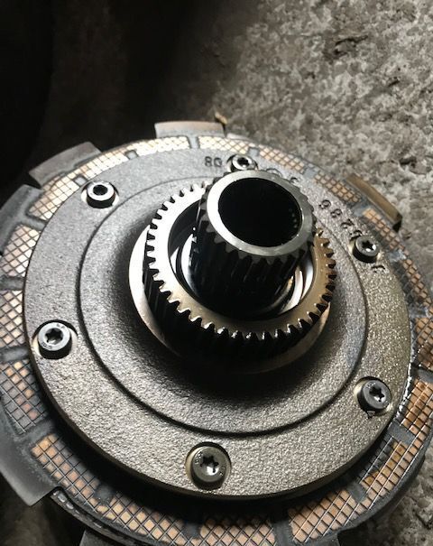 Dyna 6 gearbox for wheel tractor