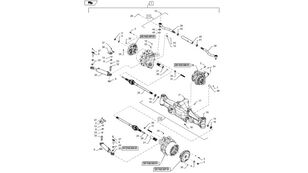 47461986 steering linkage for New Holland T6090 T6070  wheel tractor