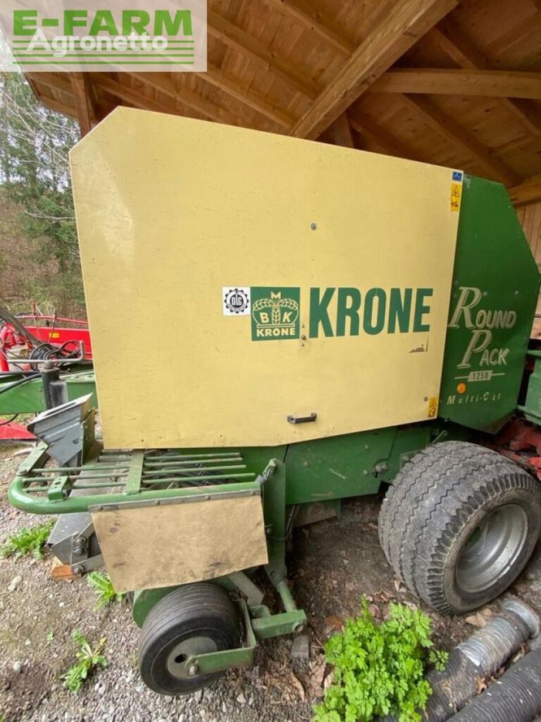 Krone roundpack 1250 multi cut ( rp 1250 mc ) square baler
