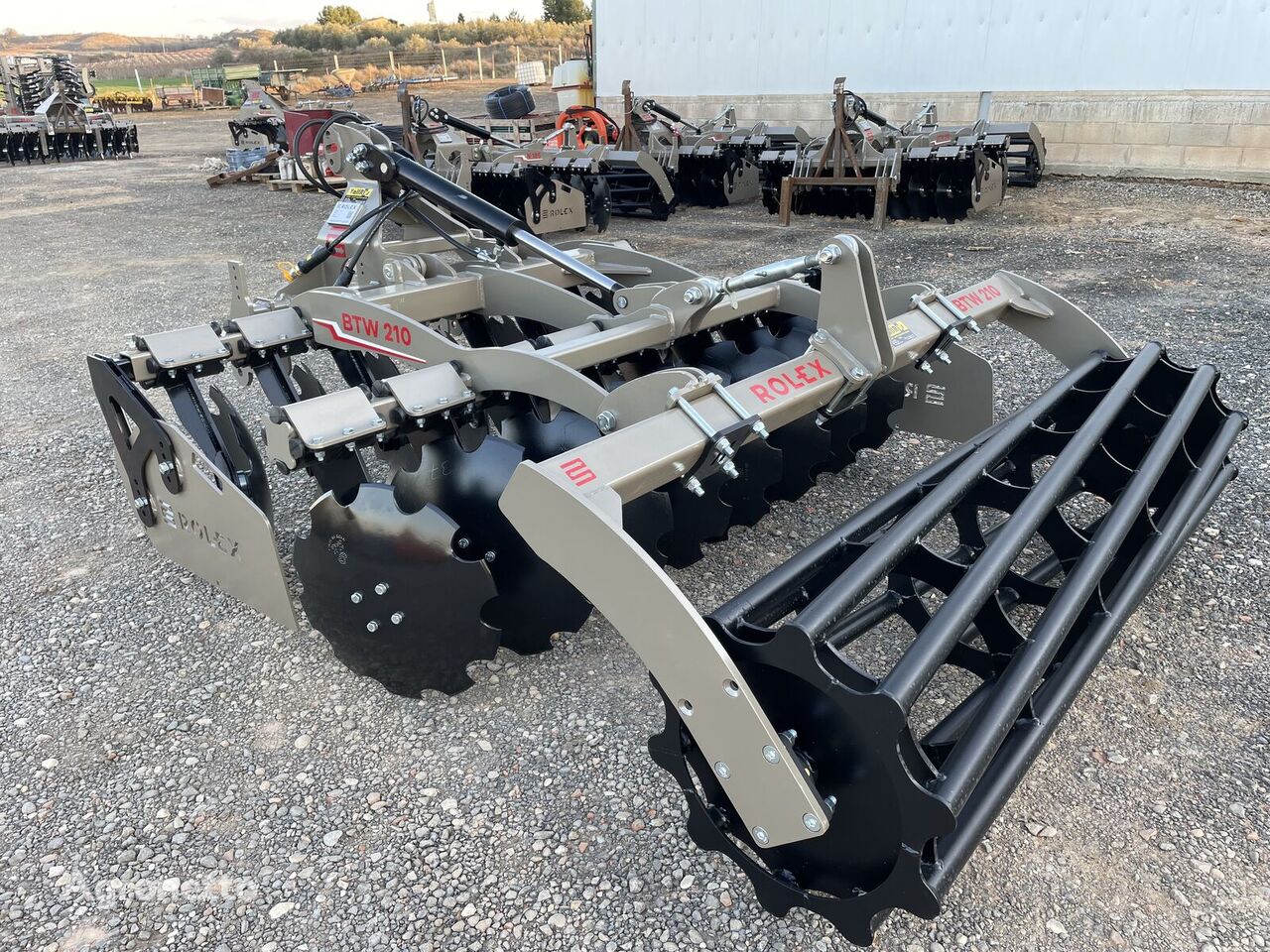 new Rol/Ex BTW210 disk harrow