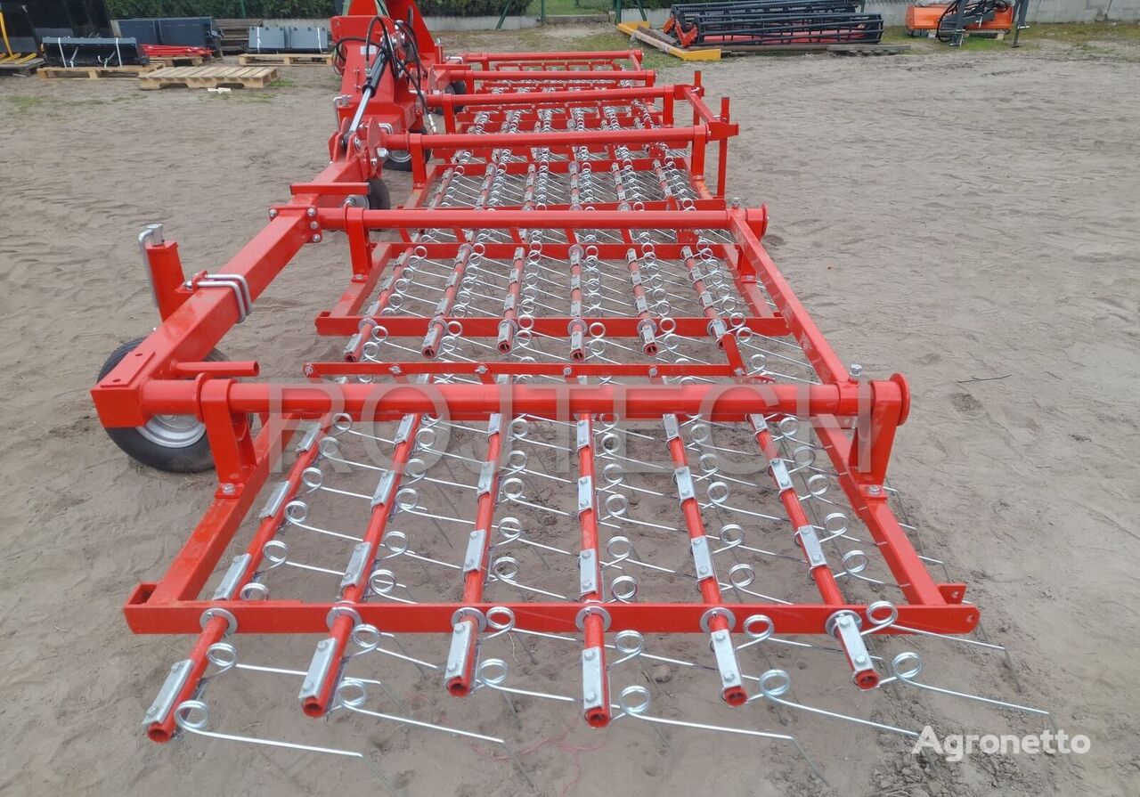 new Jar-Met  Herse étrille  9 m. Disponible spring tine harrow