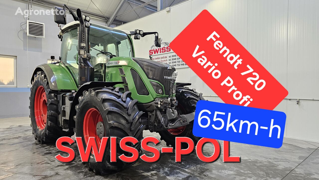 Fendt 720 Profi Vario TMS wheel tractor