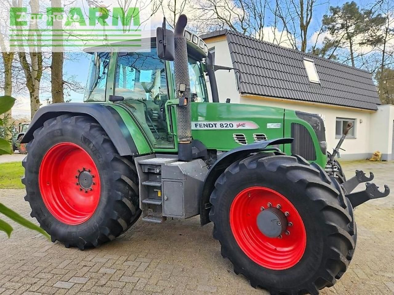 Fendt 820 vario tms wheel tractor