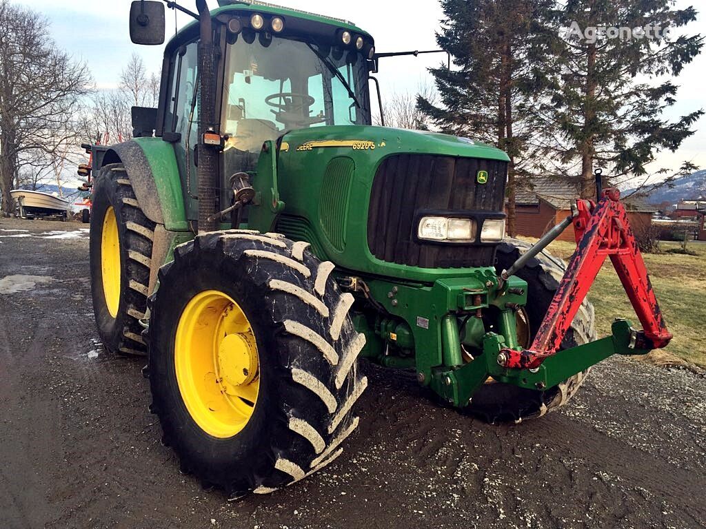 John Deere 6920 *4x4 *11.000hrs *FRONT HYDRAULICS *NEW GEARBOX wheel tractor