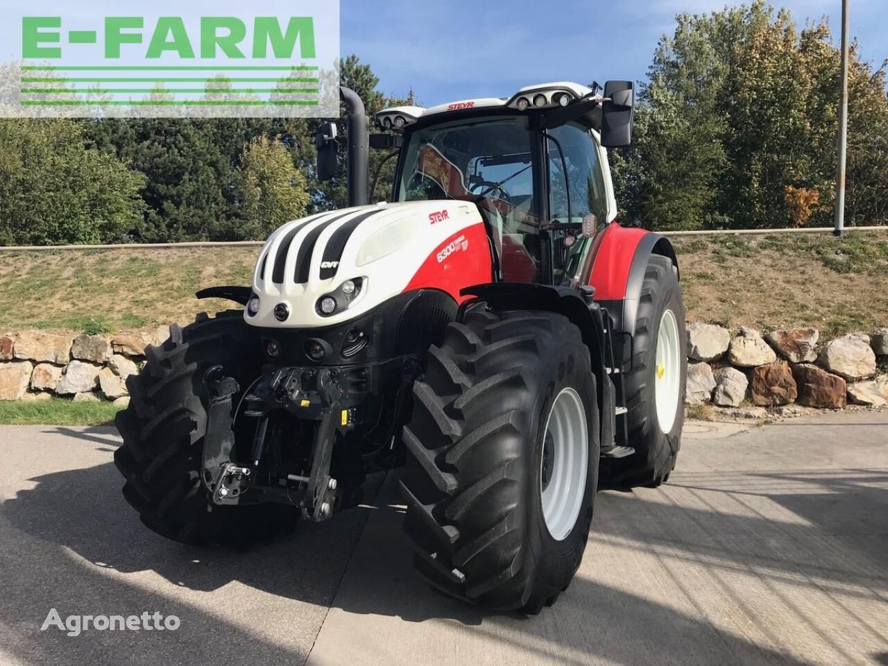 Steyr 6300 terrus cvt (stage v) wheel tractor